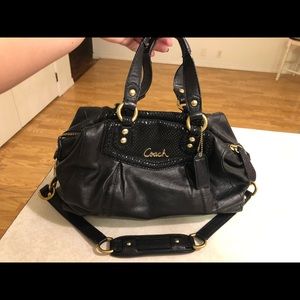 Coach Handbag with matching Wallet